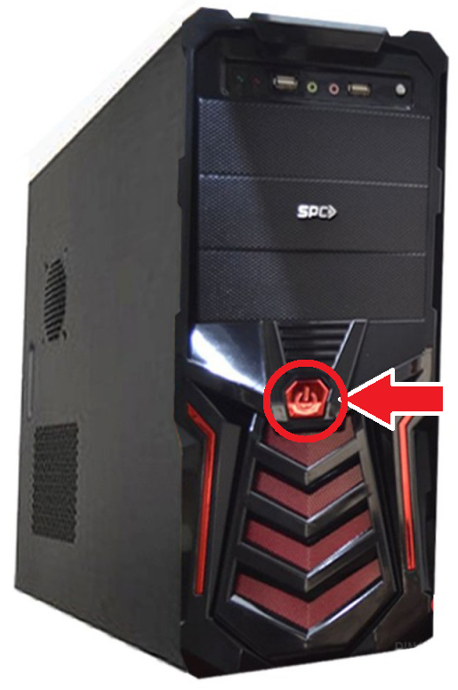 Monitor tidak mau menyala DANLIRIS